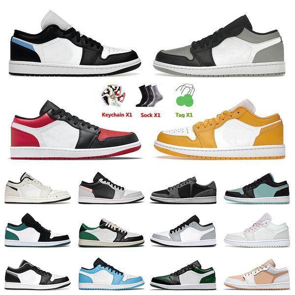 

new quality 2023 basketball shoes 1 1s jumpman reverse mocha unc neutral grey washed denim beaded diamond sports sneakers trainers size