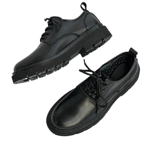 

2025 women men designer dress shoes all black leather sneakers mens womans luxury trainers with box 036