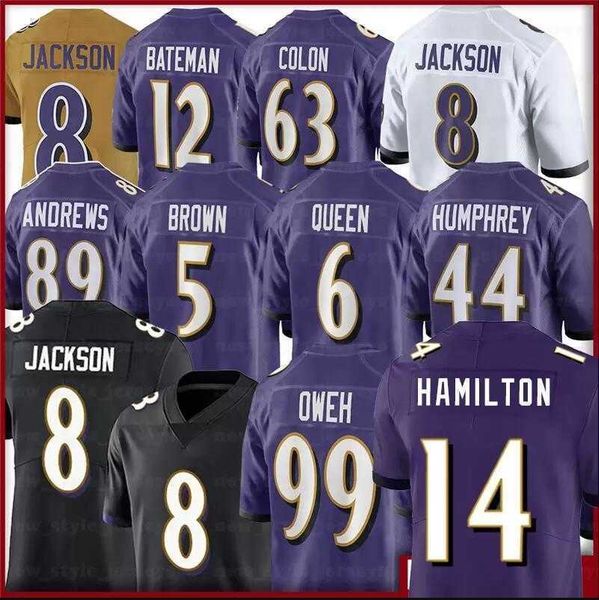 

custom lamar jackson jersey baltimore''ravens''14 kyle hamilton mark andrews justin tucker ray lewis ed reed new marlon, Black