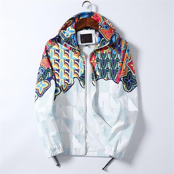 

classic print men's jacket instagram fashion hoodie trench designer women's casual dust-proof clothing fall personality 277c, Black;brown