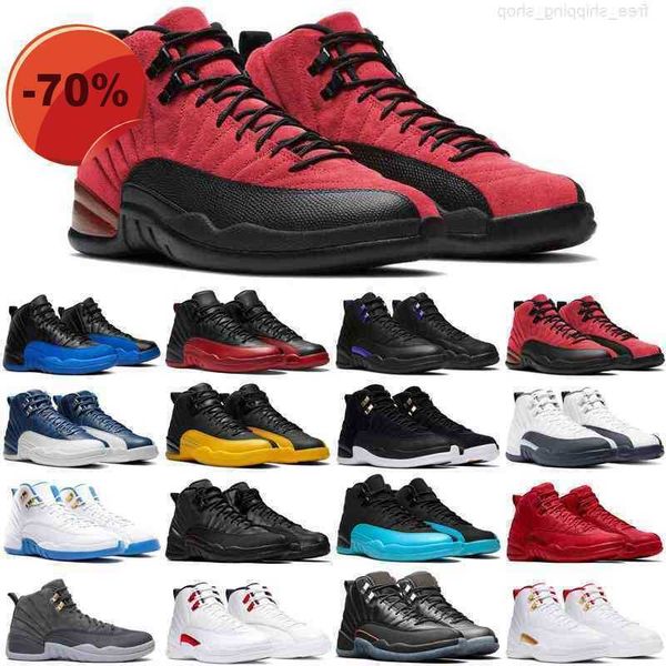 

12 12s mens basketball shoes utility twist playoffs royalty reverse flu game men trainers sports sneakers size 7-13