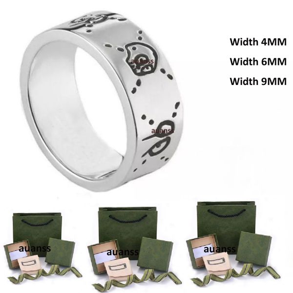 

fashion designer ring for man women rings men woman silver jewelry gifts accessorie