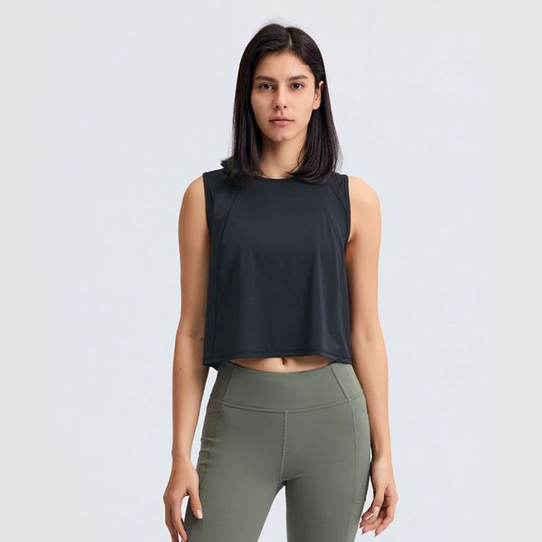 

yoga vest t-shirt solid colors women's fashion outdoor outfit yoga tanks sports running gym breathable clothes velafeel, White;red