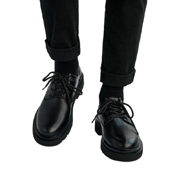 

women men designer dress shoes all black leather sneakers mens womans trainers with box 036