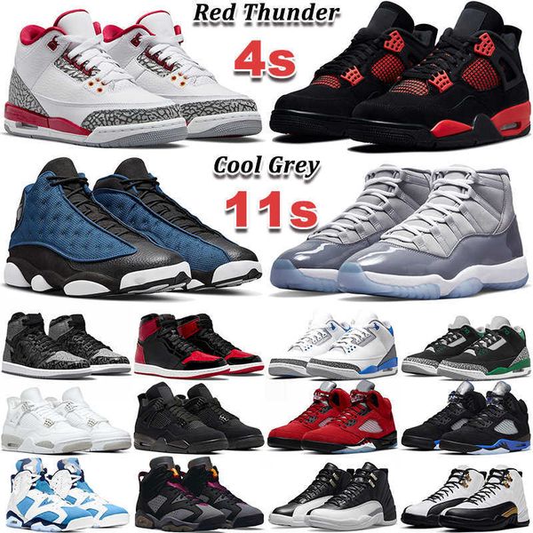 

og men basketball shoes 1s bred patent pine green 4s cardinal red thunder 5s moonlight 6s unc 11s cool grey 12s royalty taxi 13s
