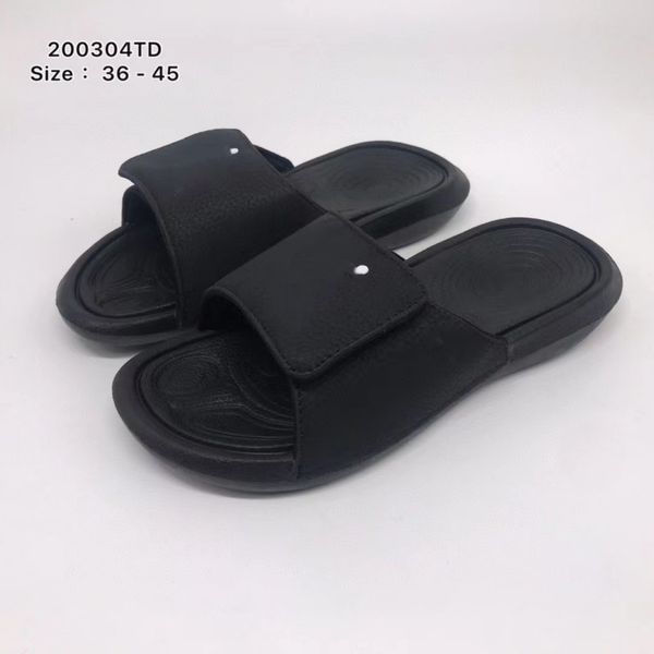 

slippers brand foam runner men slides sandals new designer women classic sneakers summer beach pool shoes fashion flat heel outdoor flip flo, Black
