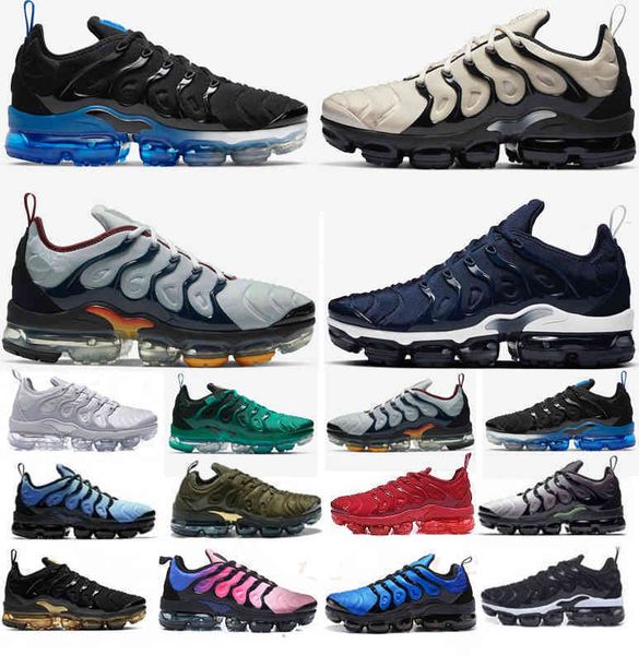

2022 tn plus running shoes runner mens womens terrascape all black griffey reflective grey white blue trainers designer sports sneakers