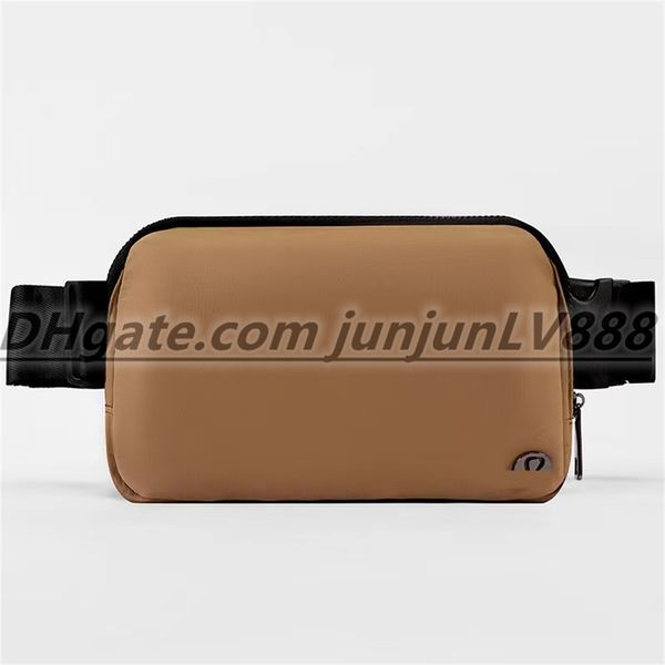 

luxury everywhere belt bag lulu fanny pack designer bum chest yoga bag bumbag nylon womens men shoulder cross body waist bags sling handbags