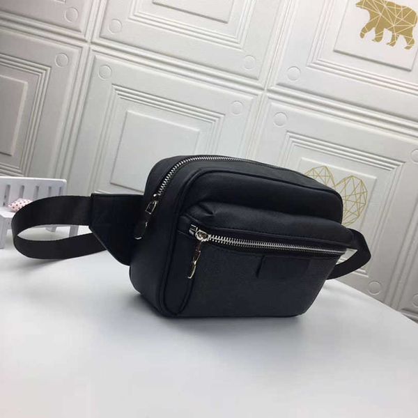 

outdoor waist pack men's casual leather vest outdoor classic chest bag fashion street crossbody bag m30247 m30251 m30245