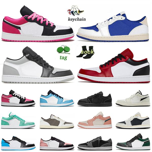 

jumpman 1 low designer basketball shoes 1s for men women j1 emerald reverse racer blue olive black phantom mocha bred toe shadow unc fragmen