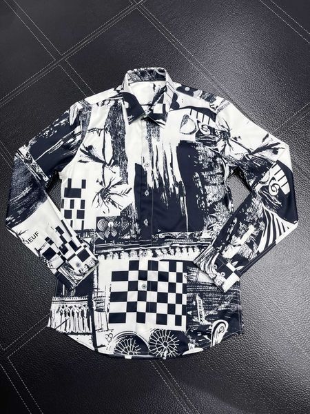 

men's dress shirt slim fit flex collar stretch pint brand clothing men long sleeve dress shirts hip hop style quality cotton 12573, White;black
