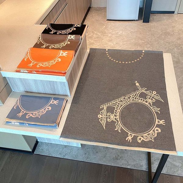 

stylish cashmere scarf with double face designer elegant scarves winter shawl for women 5 colors, Blue;gray