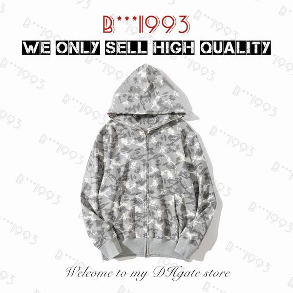

designer mens hoodies tiger full zip hoodie jacket stylist men women color grid harajuku sweatshirt fashion co -branding r qbvu, Black