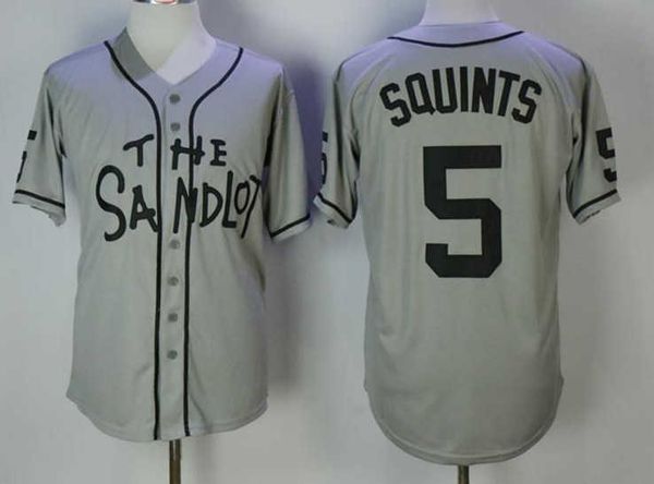 

baseball jerseys man the sandlot benny movie baseball 30 'the jet' rodriguez 5 michael 'squints' palledorous 11 alan yea, Blue;black