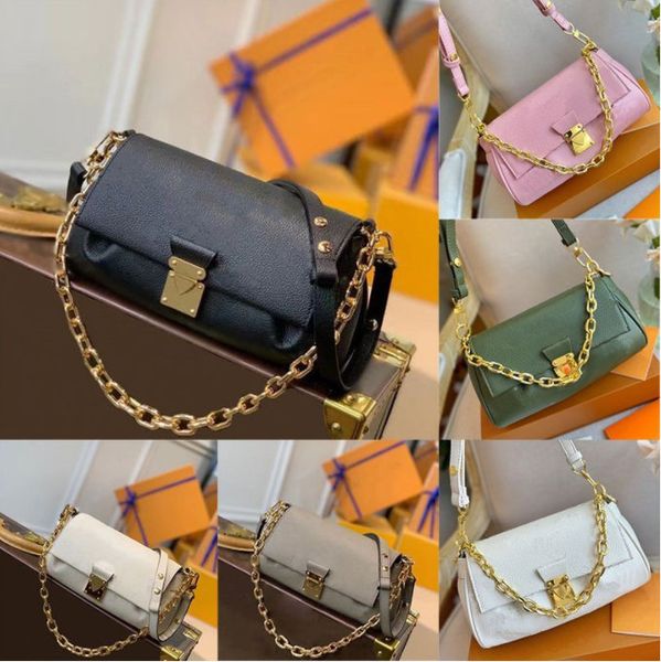 

favorite women messenger bag luxurys designer chain bags alma pm women shoulder lady black totes purse saddle handbags