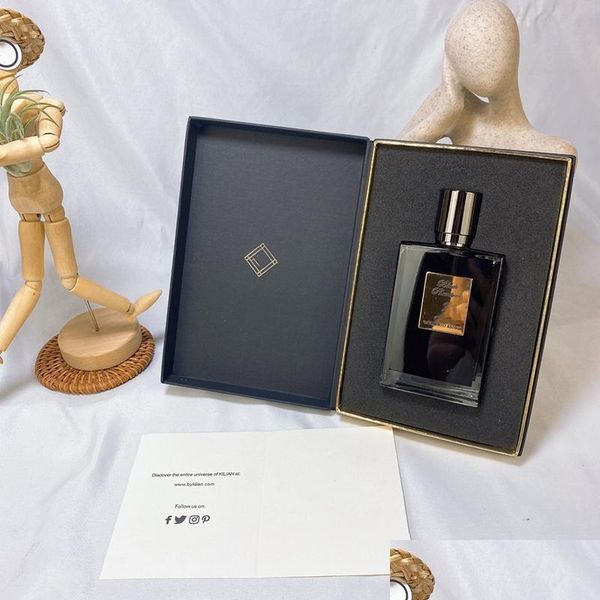 

perfume bottle new black phanton per for men and women 50ml with long lasting time good quality high fragrance capactity fast ship d dh2ui