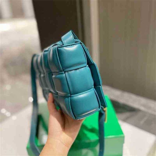

handbags bottegas designer venetas bags cassettes female 2022 bag leather woven small square yang mis same fetal sheepskin one shoulder pill