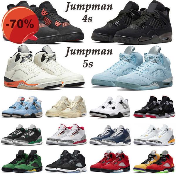 

boots jumpman 4s men basketball shoes 4 red thunder university blue sail white cement 5s blue bird oreo hyper royal 3s midnight navy unc men, Black