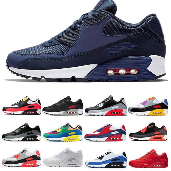 

90 men casual shoes 90s triple white black wolf grey leather mesh supernova dust grey malt camo total orange valentines day airs women mens