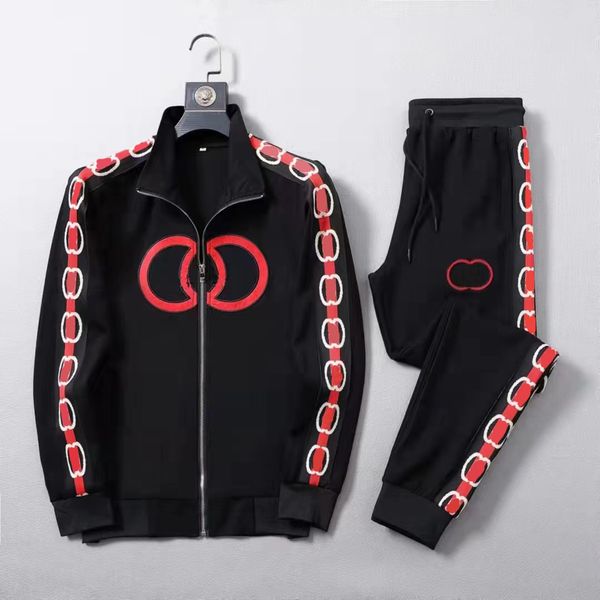 

new mens tracksuits zipper coats street loose suits womens designers hoodies jackets pants fashion sportswear jogging sweatshirts clothing, Gray