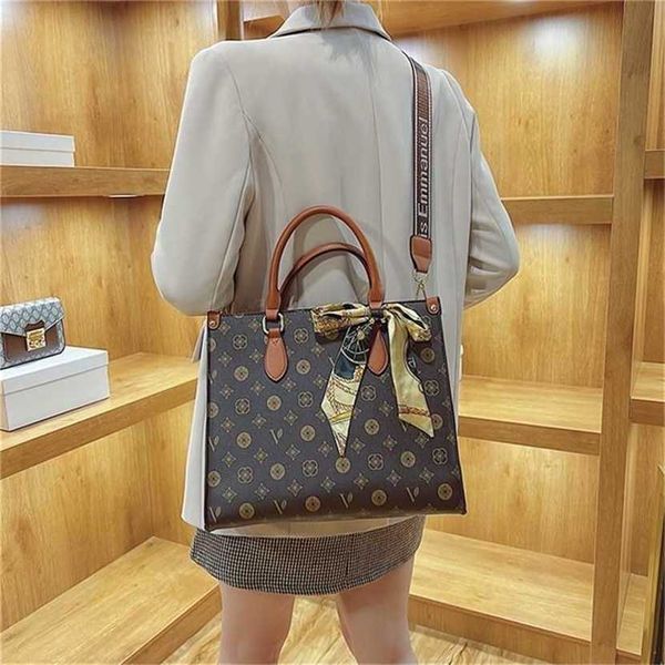 

60% off 2023 designer bag korean early autumn high-capacity tote versatile women's leisure commuter