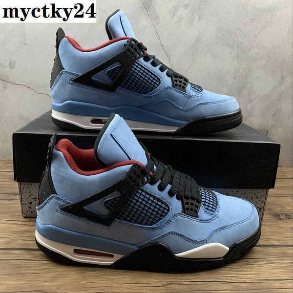

2022 authentic jumpman 4s low basketball shoes travis scotts x brown cactus jack og ts sp 1 men houston oliers university blue varsity red
