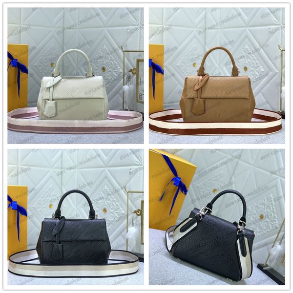 

cluny bb bag epi leather shoulder women crossbody tote designer luxurys removable shoulder strap handbag bags m58925 m58928 m58931
