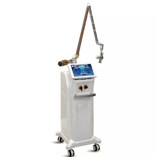 

40w rf tube fractional co2 laser machine for skin rejuvenation and resurfacing, Black