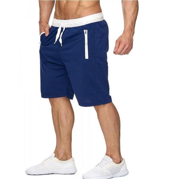 

fashion- style mens beach pants casual large size cotton drawstring shorts 5 cents sport pants196c, Black