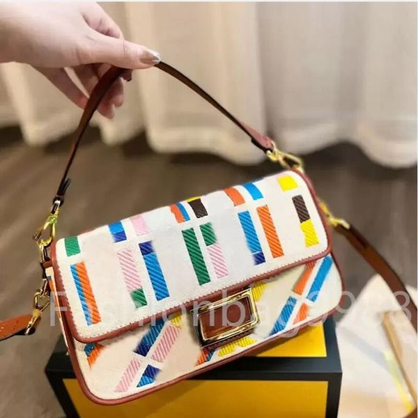 

cute pink canvas shoulder sling bags with letter embroidery tote women medium designer underarm flap handbags brown mini small purses clutch