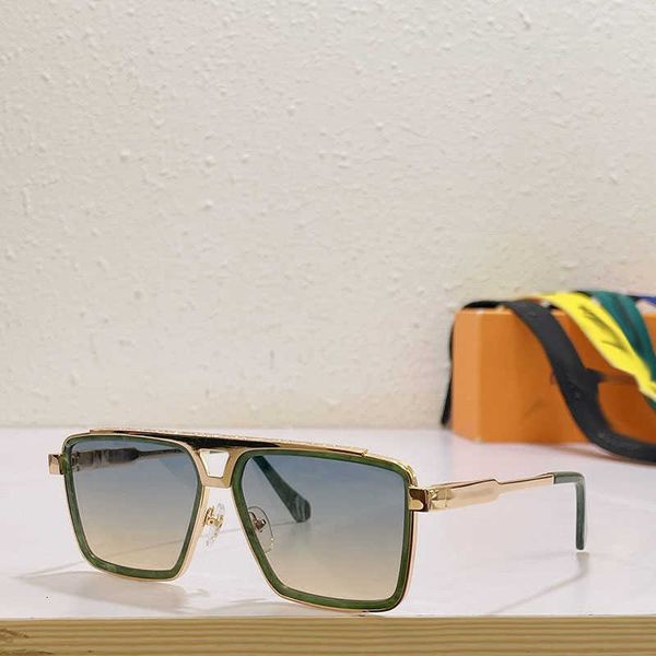 

millionaire sunglasses luxury designer z1585u antireflection uv400 men fashion sun glasses brand mixed color square eyewear retro classic, White;black