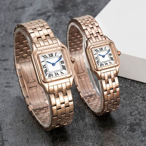 

ladies wrist watches for women quartz watchs stainless steel sliding buckle gold watch sapphire luminous endurance watchs high aaa quality m, Slivery;brown