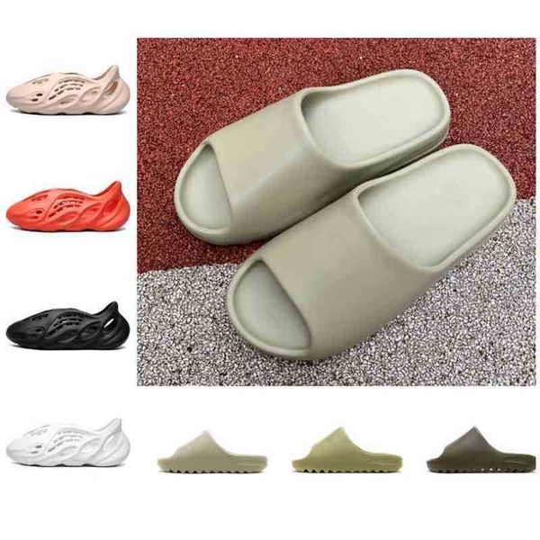 

yeesys foam runner slippers yeesyss slides quality rubber kany resin sandal bone desert sand triple black white red fashion pantoufle