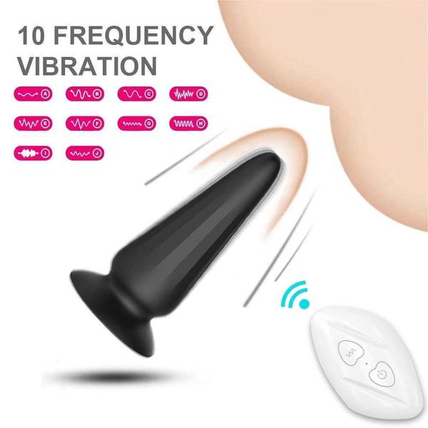 

beauty items wibrator analny dla mczyzn bezprzewodowy pilot silikonowy butt plug gejw zabawka erotyczna korek kobiet produkty dorosych masae