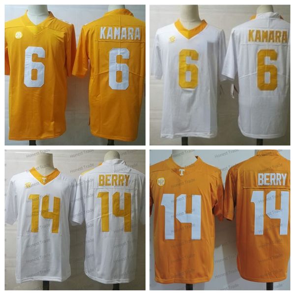 

ncaa 14 eric berry football jersey 6 alvin kamara 16 peyton manning tennessee volunteers college white mens college jerseys stitched sec, Black
