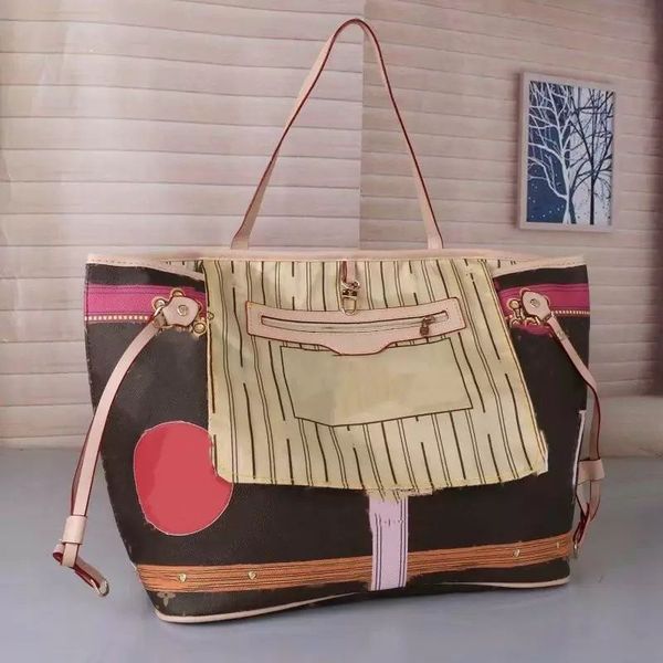 

2022 tote designers shoulder evening bags womens carrier bag shopping handbags purses lady casual totes coin purse 2pcs set