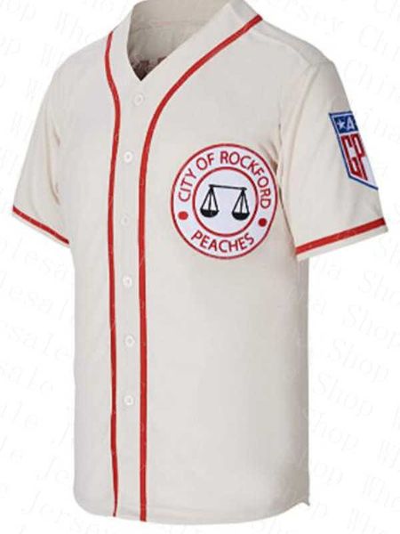 

new college baseball wears baseball jerseys 43 jimmy dugan 8 dottie hinson jersey city of rockford peaches a league of their own man women y, Black