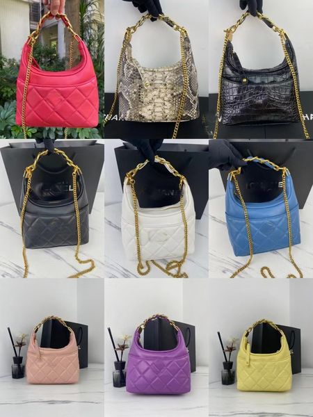 

small handbag diagonal cross chain lady's leather bag multicolor