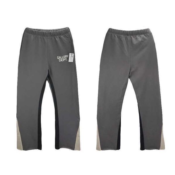 

hip hop gallerydepts designer pants cotton high gary street sports ins straight slim fit brand, Black