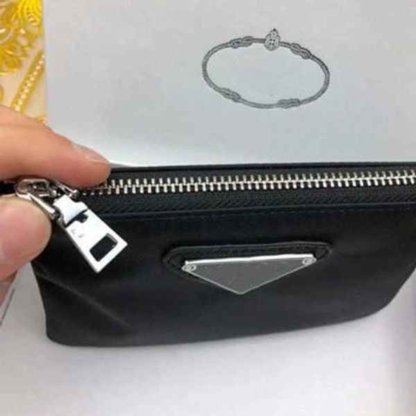 

luxury designer bags handbag 2023 new key multi-purpose wallet waterproof nylon cloth card multi-functional zero black storage factory direc