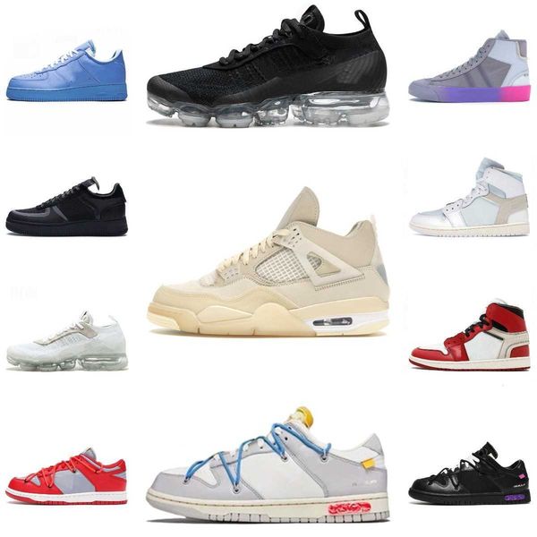 

2023 designer one low sbdunks running shoes men women rubber airs offs mca volt white black forces basketball jumpman 1 1s 4 sail 4s dunkes