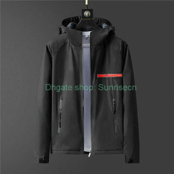 

mens jacket jackets coats man designer men's coat winter and autumn fashion zipper loose casual outdoor overshirt clothes letters hoode, Black;brown