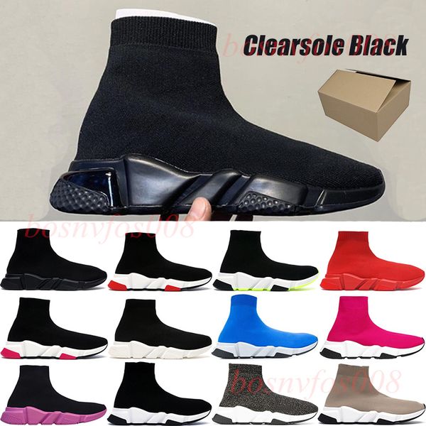 

designer trainers casual shoes mens runner sock shoe womens black pink gypsophila lace up beige rose hortensia sneaker classic speeds traine