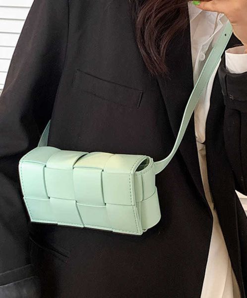 

handbags designer bottess bags venetas woven chest women's 2022 new fashion versatile foreign style have a logo