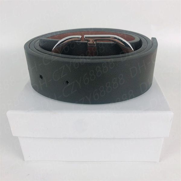 

men designers belts luxury mens and womens ceinture golden silver buckle belt length 105-125cm width 3 8cm with box239o, Black;brown