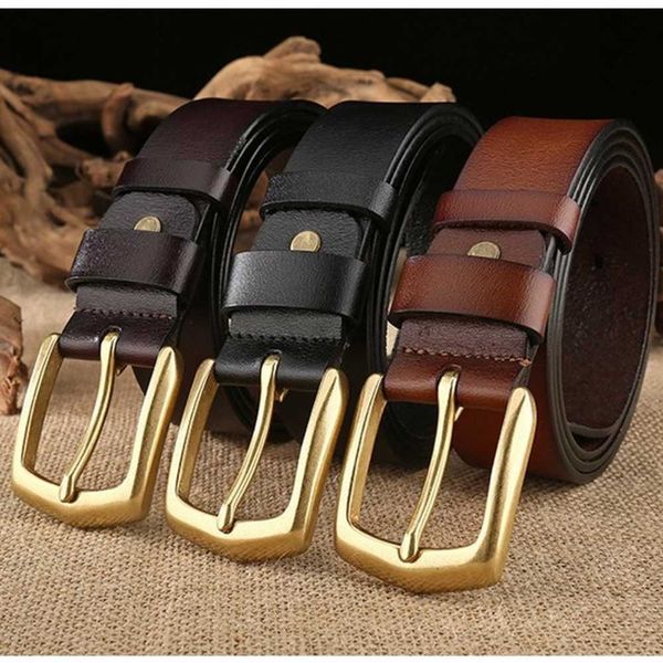 

belts men genuine leather belt luxury designer belts men cowskin fashion strap male jeans for man cowboy belt for woman g221027, Black;brown