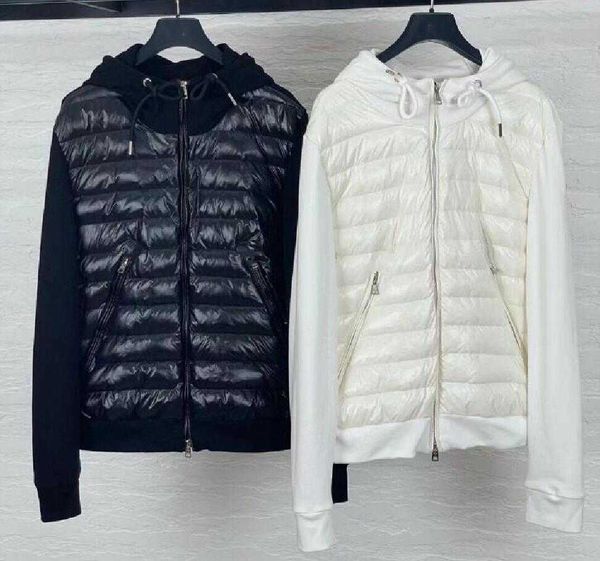 

designer luxury down jacket fur ruff classic men fashion and multi function essential hoodies mens jackets winter warm clothing hoody 5a444e, Black