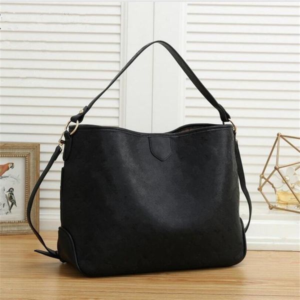 

2022 women graceful bag mm hobo classic purse genuine leather supple flat strap lady shoulder bags random 142255f295p