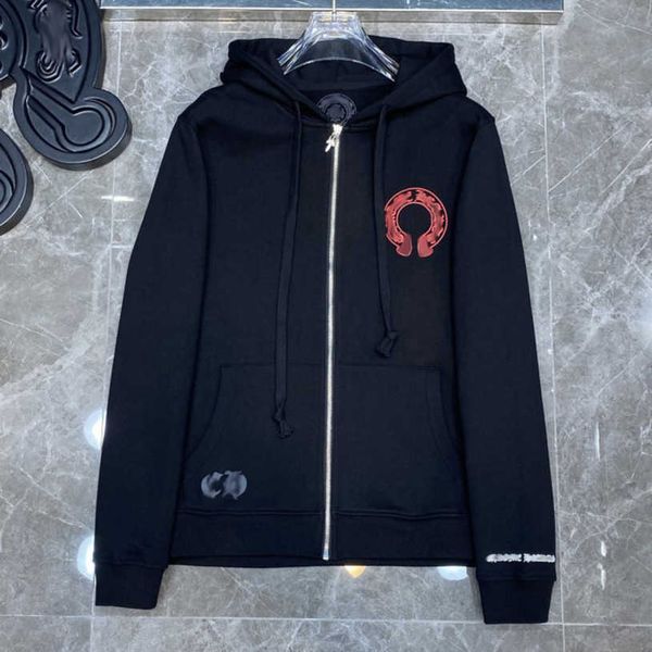 

classic luxury mens jackets sweatshirts fashion designer hoodies sanskrit sweater zipper hooded cross pullover hoodie casual men women coat, Black;brown