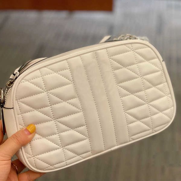 

handbag designer bagladies crossbody bags marmont camera bag high cowhide shoulder handbag quality zipper back package flap check wallet ori